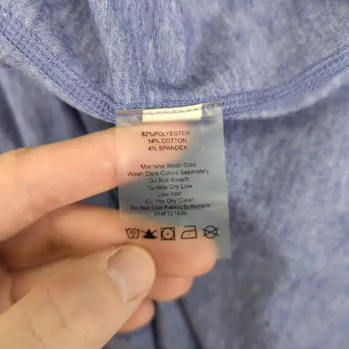 Title Nine Vibe Tank Top Women's Medium Purple Workout Wide Sleeveless 420991