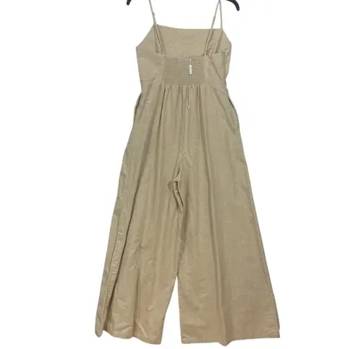 Petal and Pup NWT Lila Wide Leg Cotton & Linen Jumpsuit S