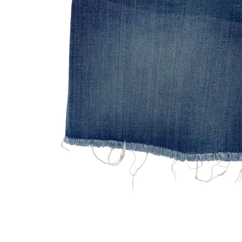 Madewell  Mccarren Raw Hem Denim Skirt - Image 4