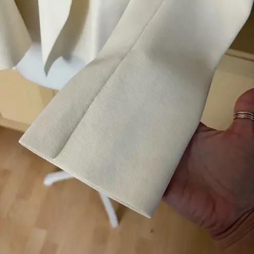 MM.LaFleur The Jolie Lapel Jardigan In Ivory Size Small