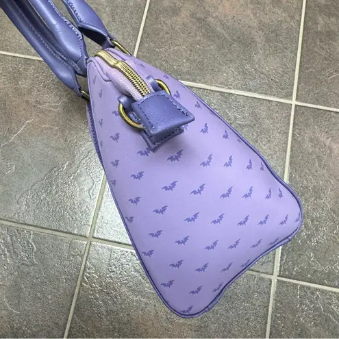 Lounge Fly Disney Haunted Mansion Satchel Bag Purse Handbag Purple