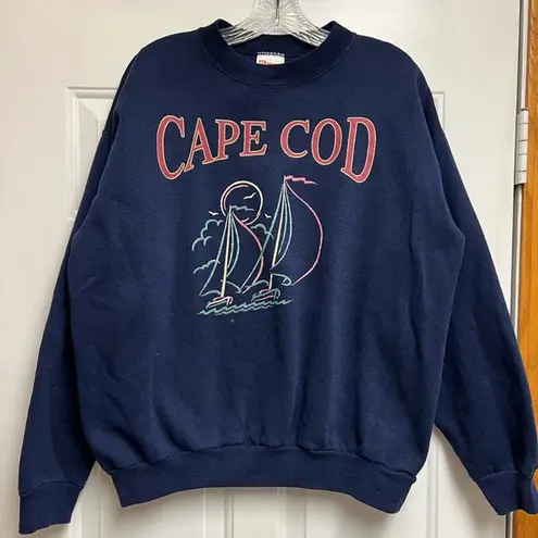 Hanes 90’s Cape Cod Crewneck Sweatshirt Adult L