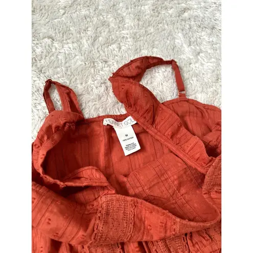 Planet Gold Cotton Crochet-trim Flutter-strap Tank Peplum Lace Whimsygoth Fairy