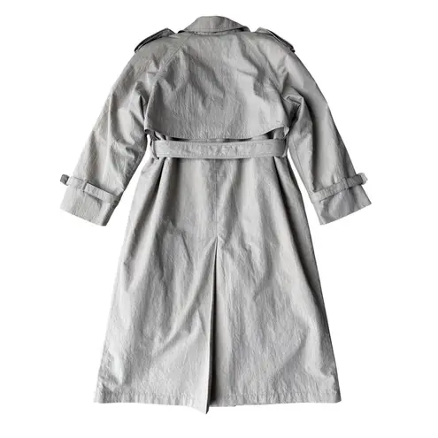 London Fog Vintage khaki Thinsulate 3M Double Breasted Long Trench Coat