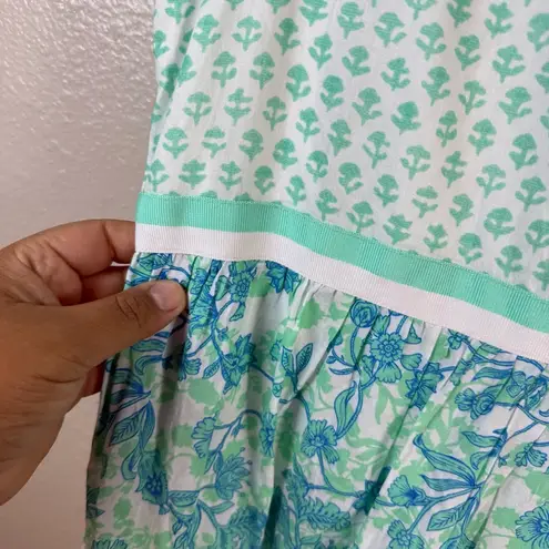 Cabana Life Rosemary Beach sleeveless tiered maxi dress SZ:XL Green