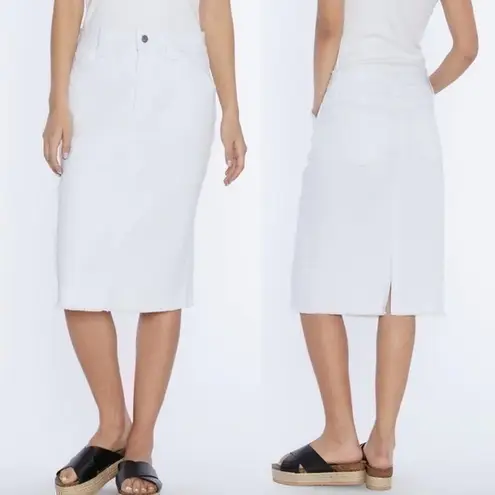 WashLab Pencil Skirt Size 4 White