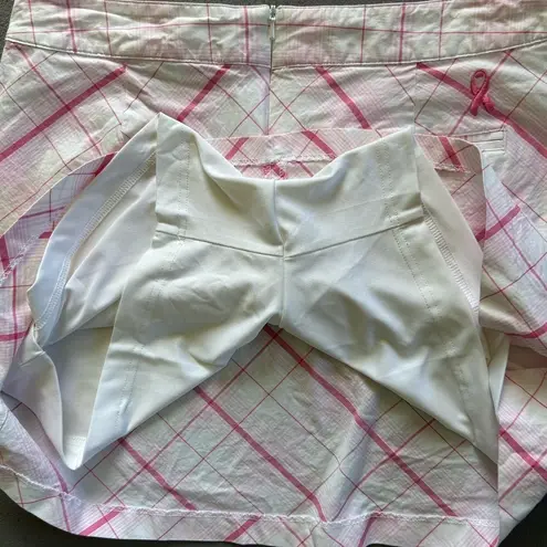 Lady Hagen NWOT  size 10 pink golf skort Breast cancer