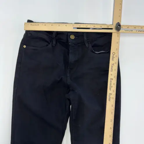 frame denim Frame Jeans Womens 26 Film‎ Noir Black Le High Skinny Denim Ankle Cotton