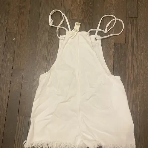 Aerie double strap shortall overall