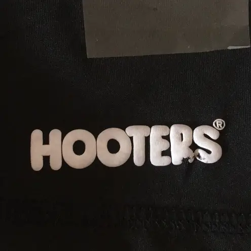 Hooters New Girl Rare Black Uniform Shorts Florida XXS Pitting on Lettering