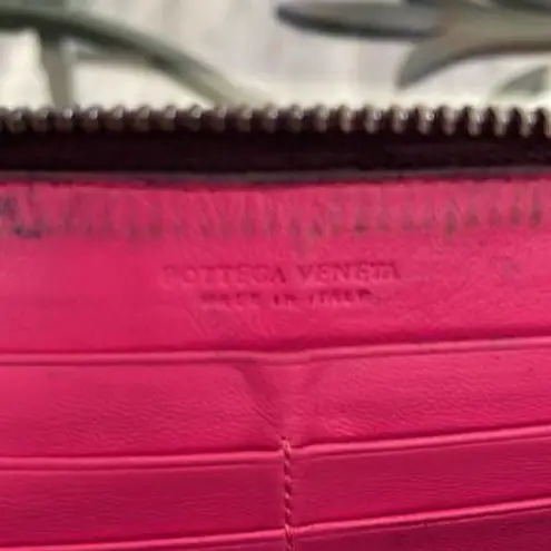 Bottega Veneta Zip Around Long Wallet