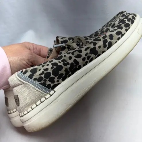 Hey Dude Wendy Rise Leopard Print Slip On Shoes Women's Size 11 US EU 42