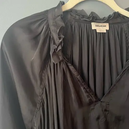 Zadig & Voltaire Theresa Satin Top