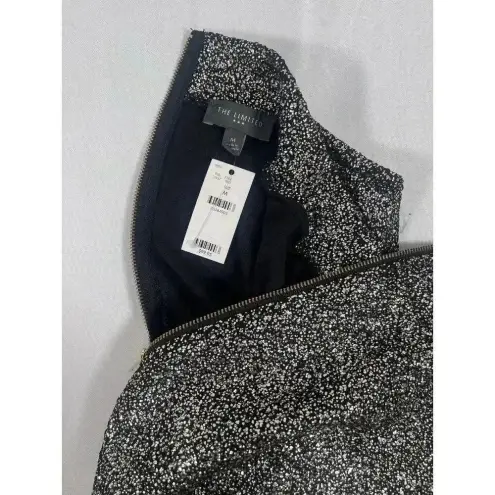 The Limited  Black and Gold Sparkly Sleeveless Dress Size Medium -Holiday/Party