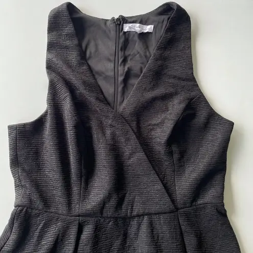 BCBGeneration  Black Skater Fit & Flare Dress Size 10