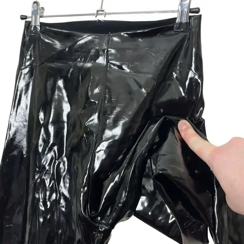 Commando  Faux Patent Leather Leggings Women’s Size S High-Rise Stretch