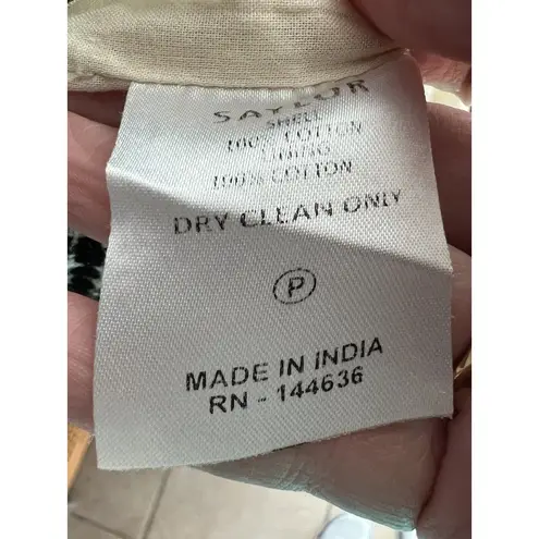 Saylor Abstract Nylah Cotton Shorts Size Womens Medium Multi Color