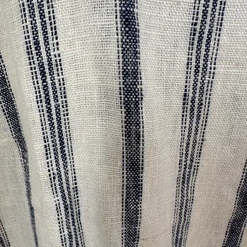 Drew Anthropologie Women’s Linen Blend Striped Tank Top Size Small