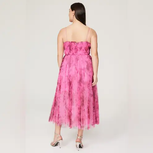 Monique Lhuillier ML Tulle Pink Dress