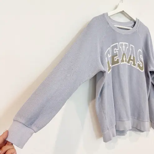 Altar'd State Altar’d State Texas‎ Ribbed Crew Neck Pullover Sweatshirt Loungewear Game Day XS