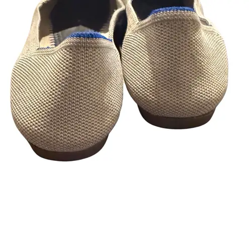 Rothy’s The Point Womens Size 7.5 Slip On Gray Birdseye Flat Office Career Wear