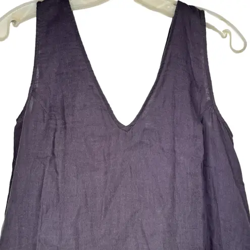 Calme Drape Tank Top‎ nwt Purple