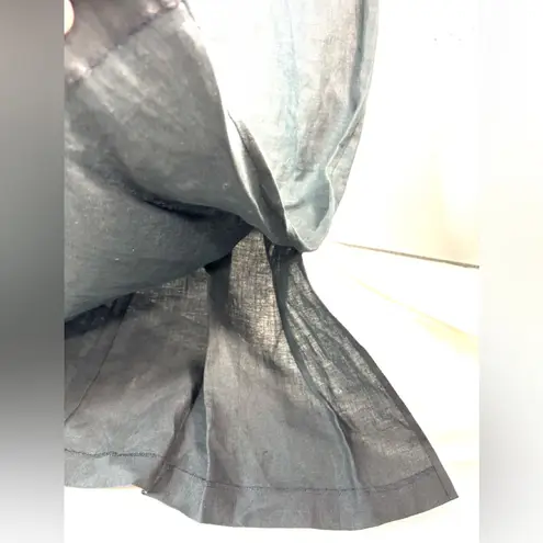 Real Clothes 10 Irish Linen Elegant Sleeveless Maxi Dress