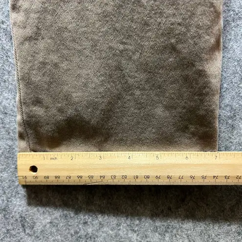 Gloria Vanderbilt Classic Straight Leg Khaki Beige Stretch Cotton Pants Size 6