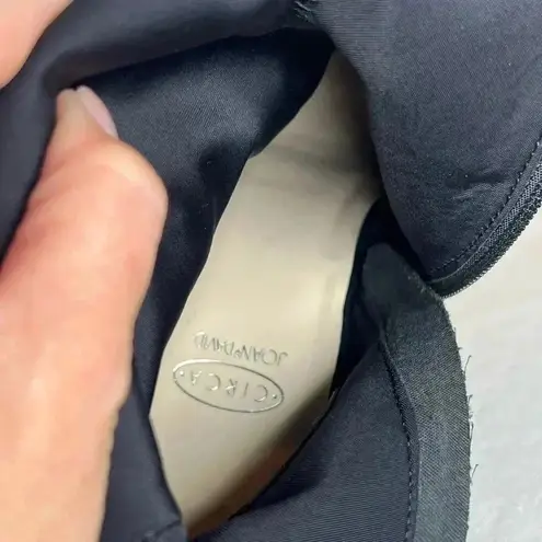 Joan & David Circa Dulcinea Black Suede Mid Calf Boot Women’s Size 8.5 Medium