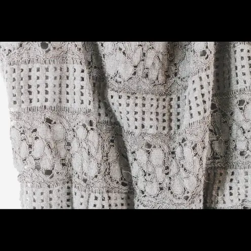 Chelsea and Violet  Lace Romper XS Black | Adjustable Straps, Tie Back, Pockets