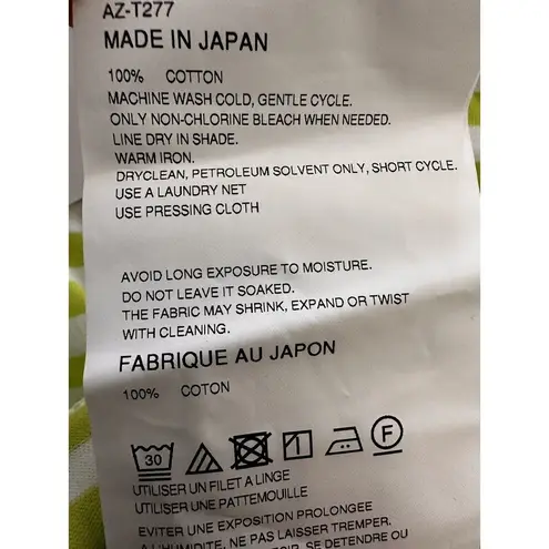 Comme des Garçons PLAY Striped Long-Sleeve T-Shirt Tee Top $140 XS