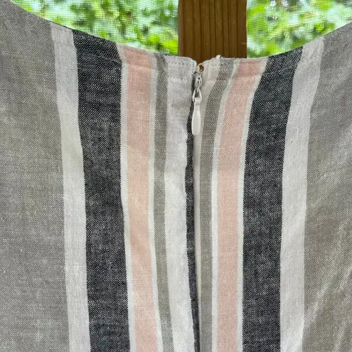 Urban Outfitters  Women's Karen Striped Surplice Button Through Jumpsuit Size L