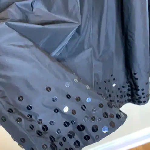 Max and Cleo beaded hem taffeta dress