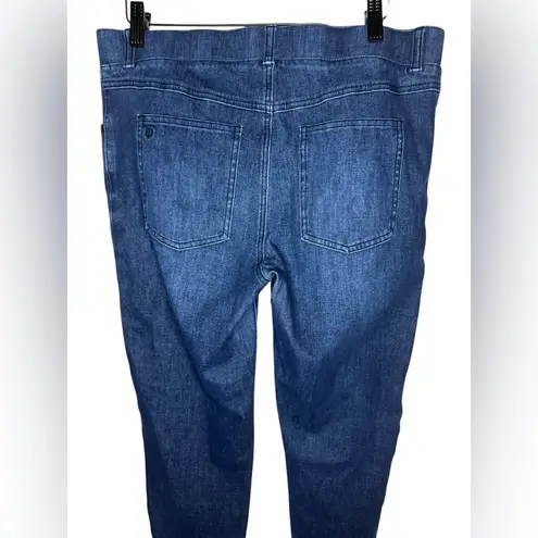 Betabrand Skinny Fit Yoga Denim Pull On Pants Size LP