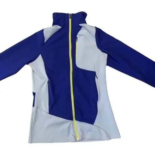 Columbia  Omni Shield Advanced Repellency Jacket Blue Size Medium Running Hiking‎