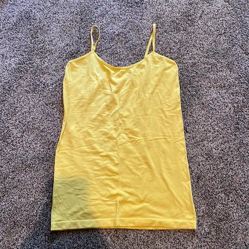 Wishful park  Yellow Spaghetti Strap Tank Top Small