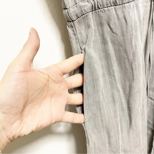 Velvet Heart New! Gray Chambray Knee Length V-Neck Dress