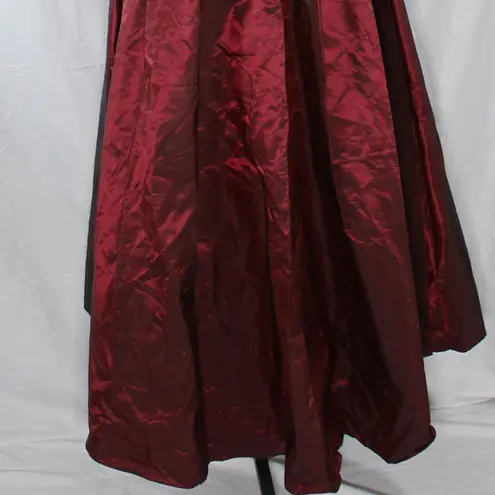 Alfred Angelo NWT Vintage 1980s/1990s  Ballgown Burgundy prom wedding homecoming