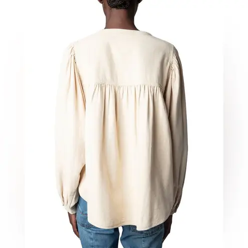 Zadig & Voltaire Tigy Cotton Twill Top