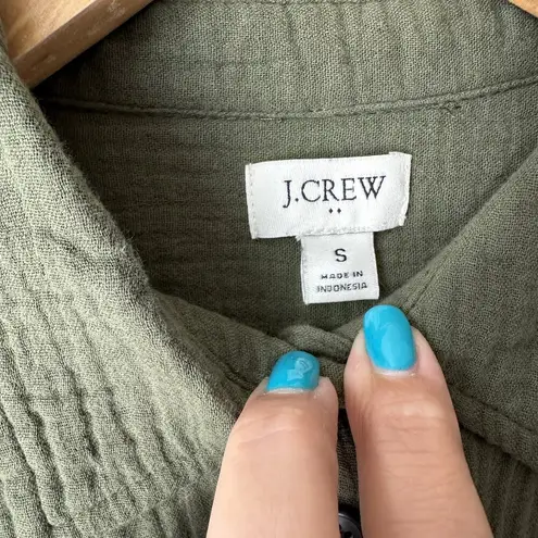 J. Crew Factory Women's Gauze Button