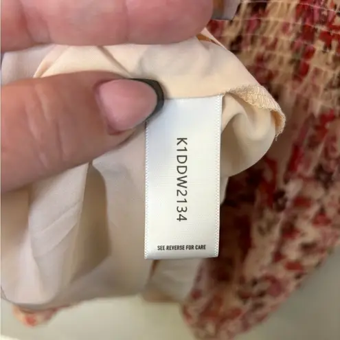 Bishop and Young Floral Lana Flutter Sleeve Mini Dress