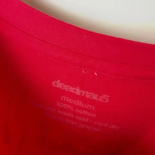 Deadmau5 T Shirt Red Small S Graphic Tee Adult Unisex Fit