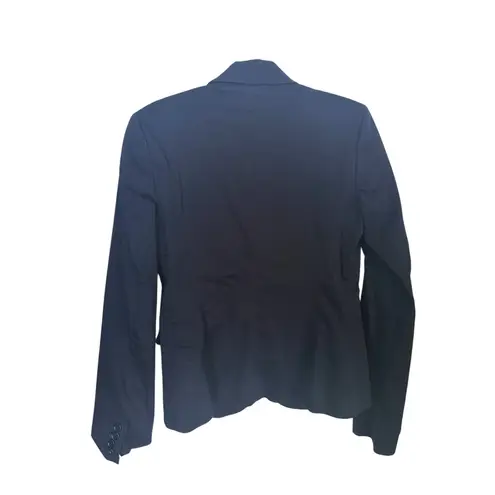 United Colors Of Benetton Benetton Black Wool 3-Button Blazer Jacket Large Corpcore Career Workwear