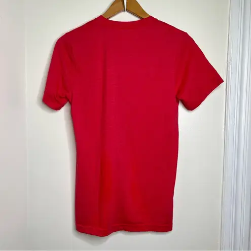 Stranger Things Scoops Ahoy T Shirt Red White Graphic Steve Robin Adult Small