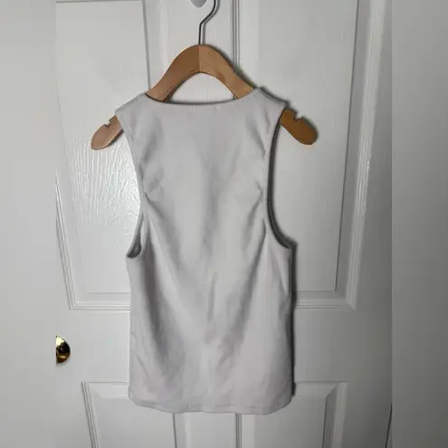JW Anderson Anchor Logo Embroidered Tank Top M White Size M