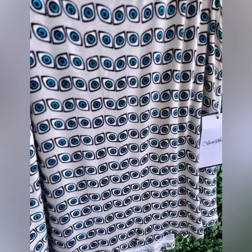 Lauren Moshi - Zena Deep Back All Over Evil Eye Tank - NWT | Oversized -Soft