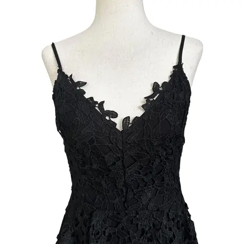 ASTR The Label Black Lined Embroidered A