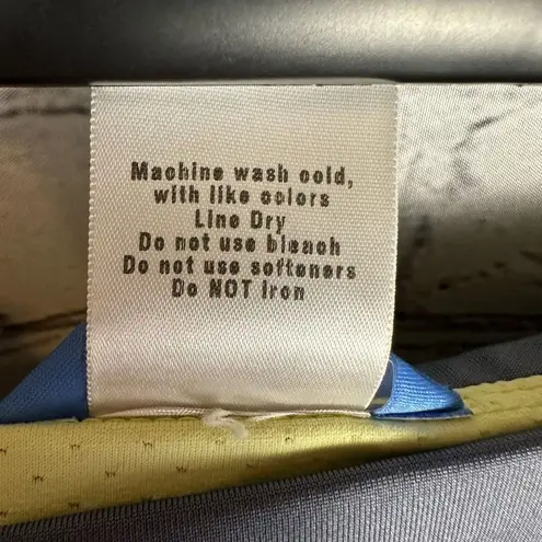 Title Nine Women’s Skort Mesh Shorts Back Zipper Pocket Pull-On Gray S