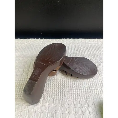 Montego Bay Club Women's Brown Shoes/ Sandals Heel 3.5" Size 8.5 SKU 3361