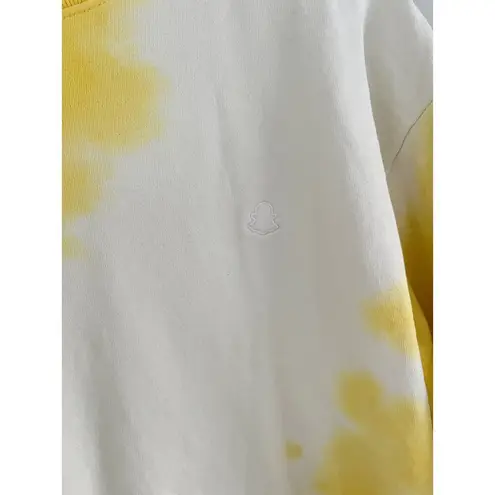 Madhappy  | Tie Dye Pullover Sweatshirt Oversized | Yellow White | Sz M